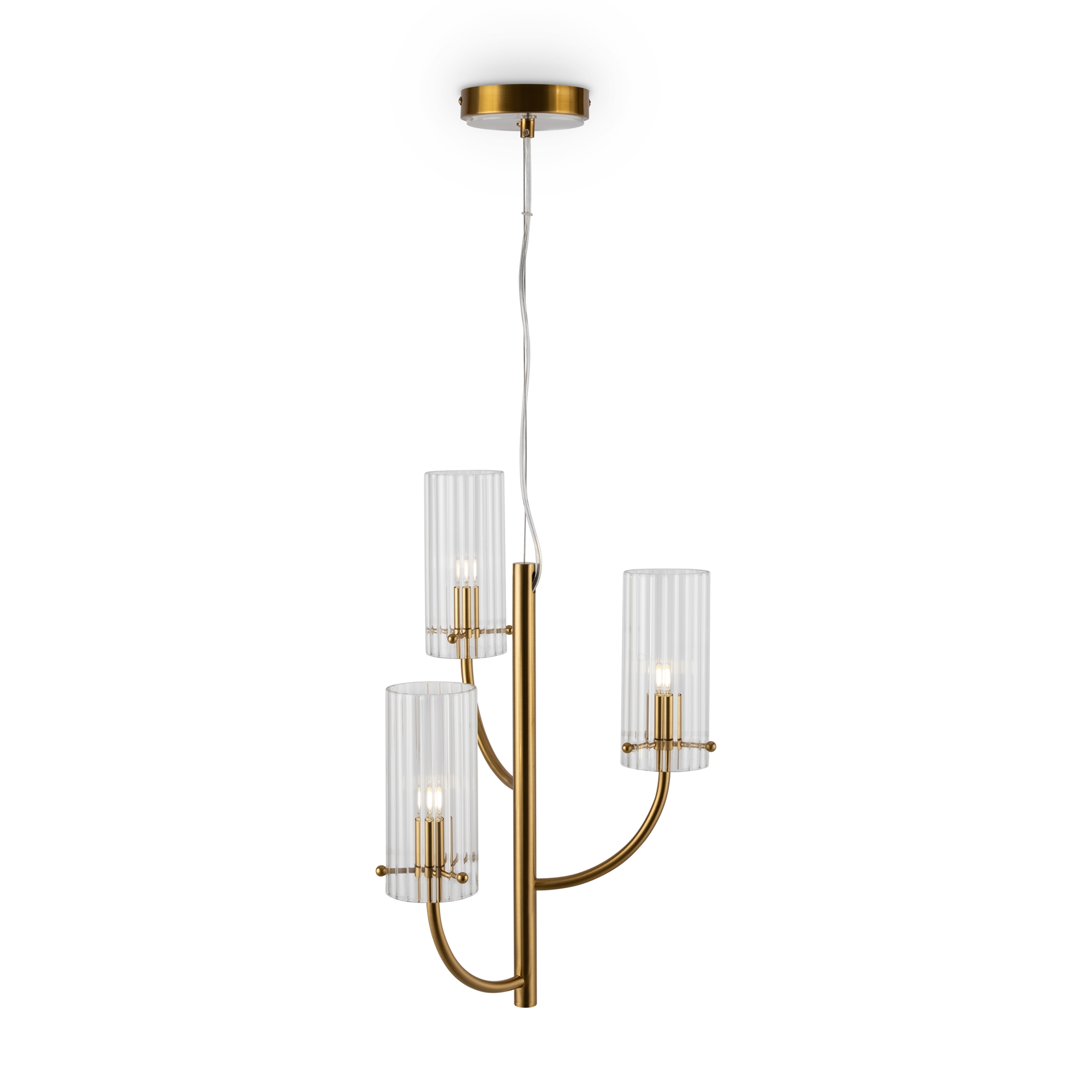 Дизайн в стиле эпохи mid-century modern. Cложная геометрия металлической арматуры