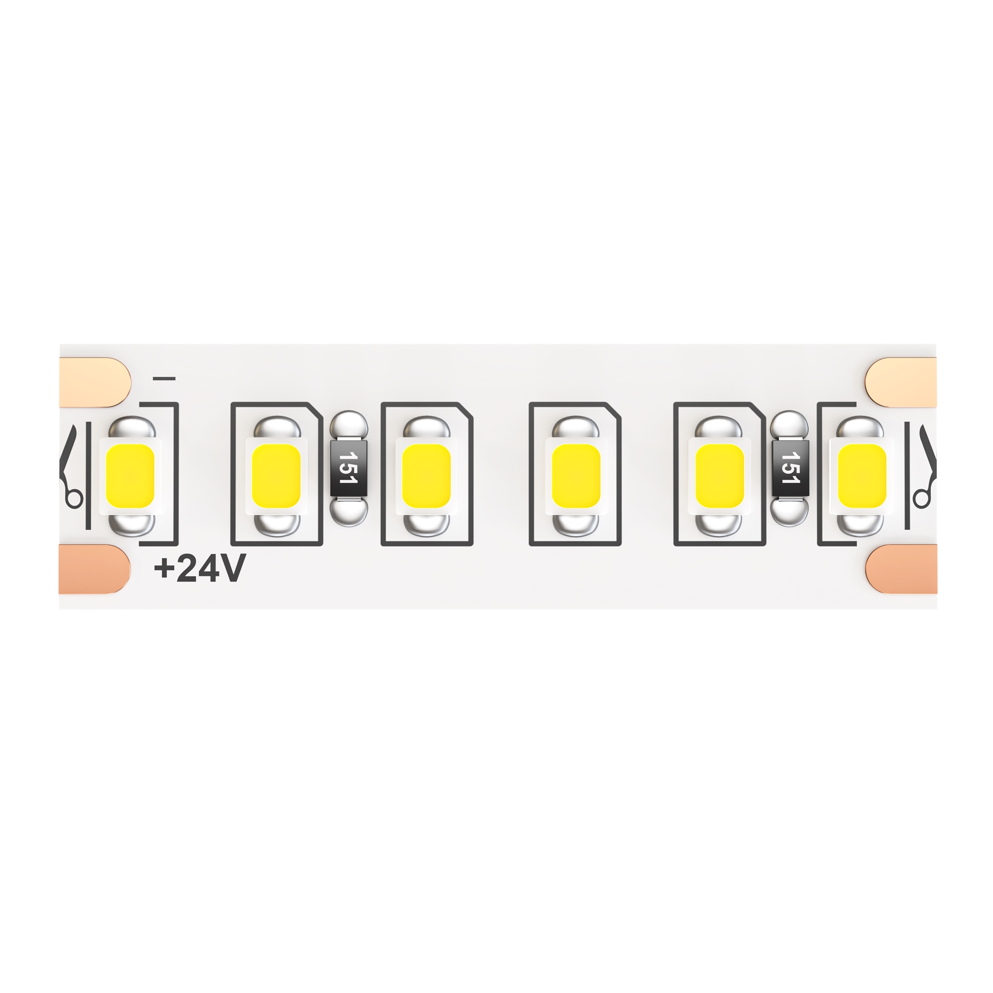 Светодиодная лента 24В 2835 20Вт/м 4000K 5м IP20   Светодиодная лента Led Strip 10155