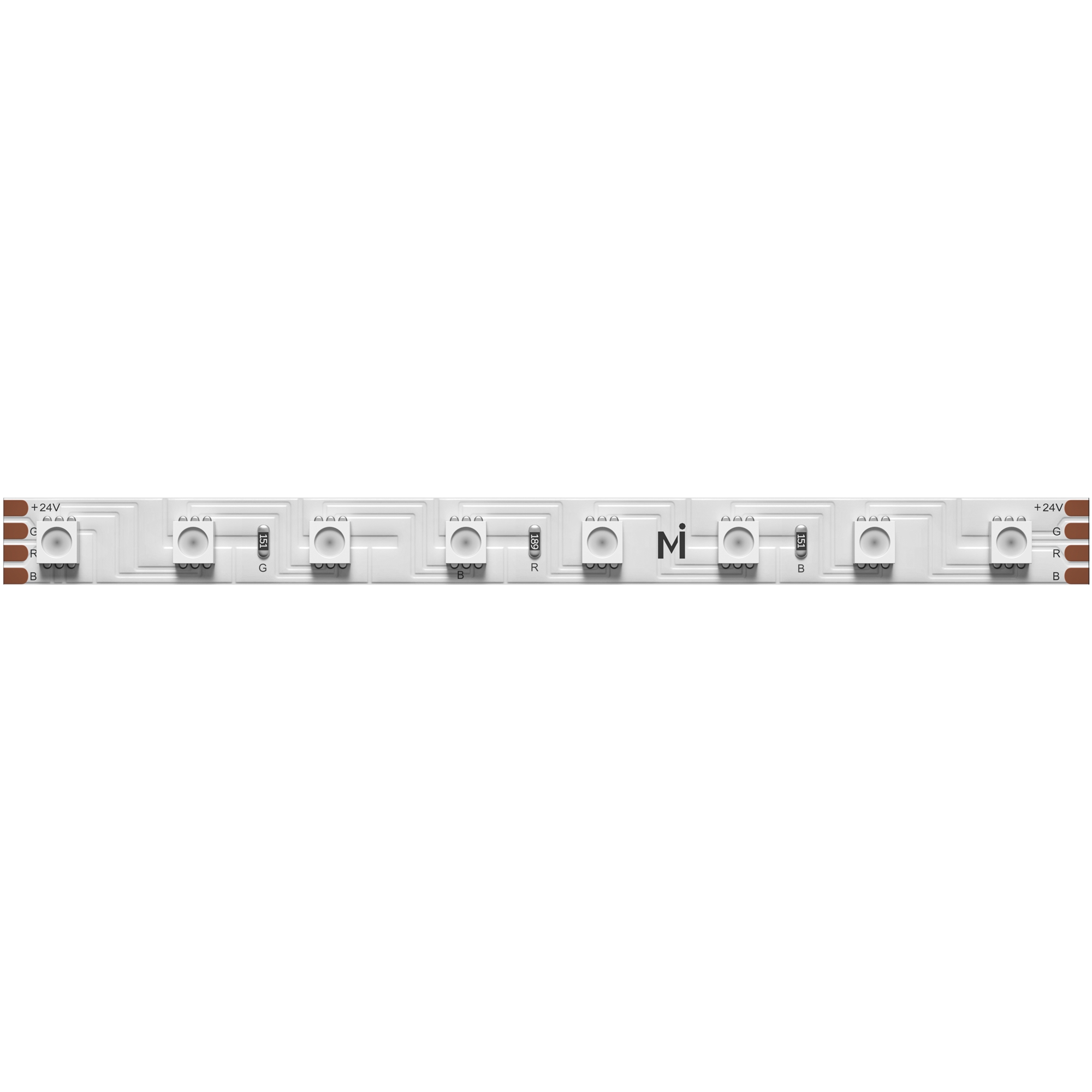 Светодиодная лента Ultra 24В 3838 8Вт/м RGB 5м IP 20 201130   Светодиодная лента Led Strip 201130