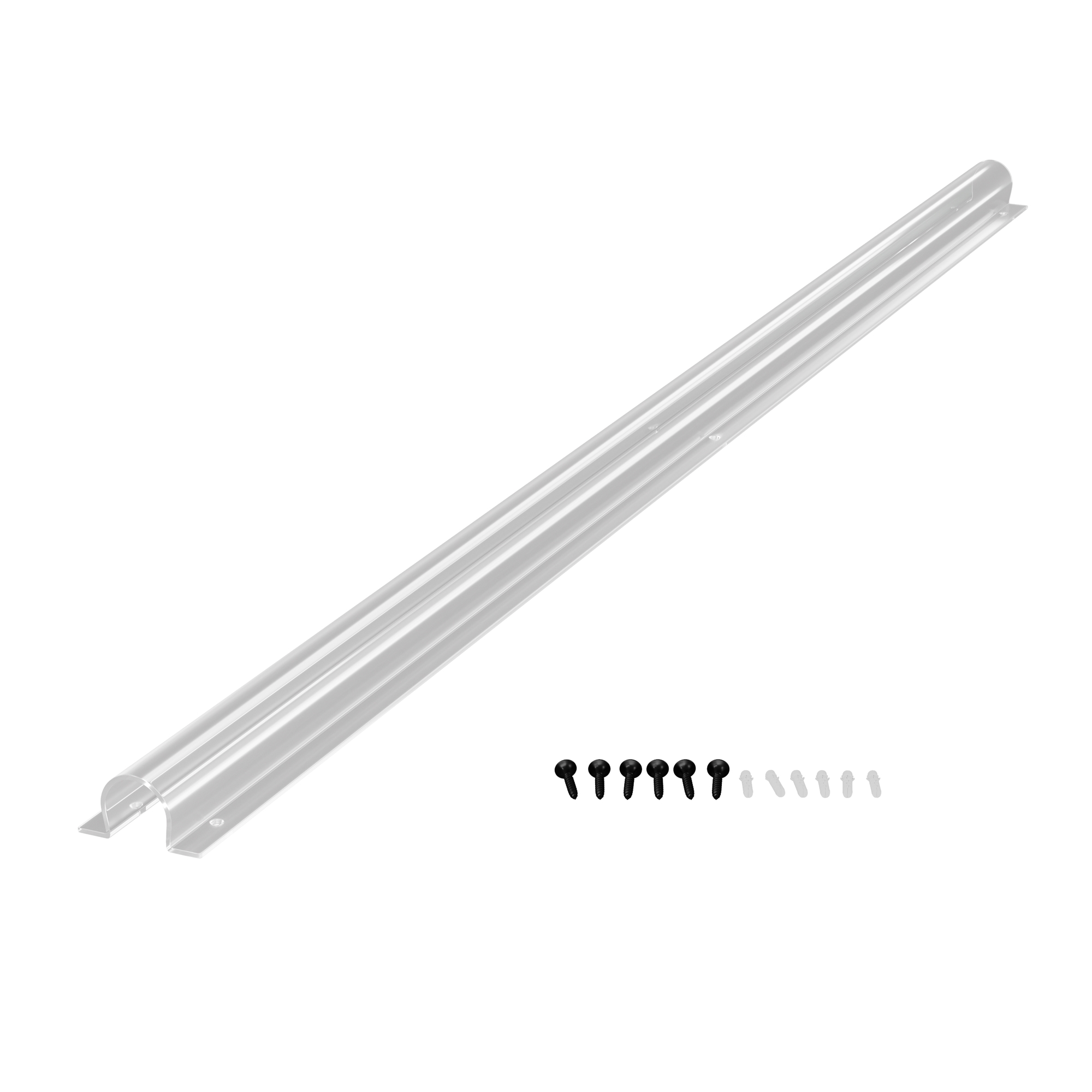Профиль для горизонтального накладного монтажа Nemo D25 1м   Профиль Led Strip 20327