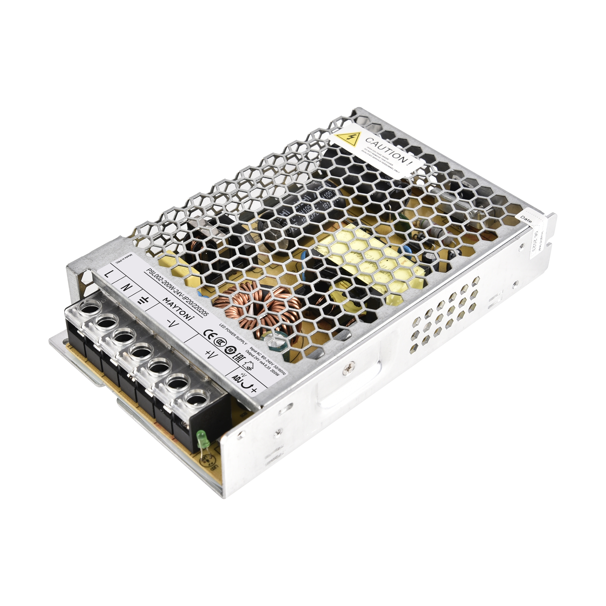 Источник напряжения PSL002 24В 200Вт IP 20 220205   Источник напряжения Led Strip 220205