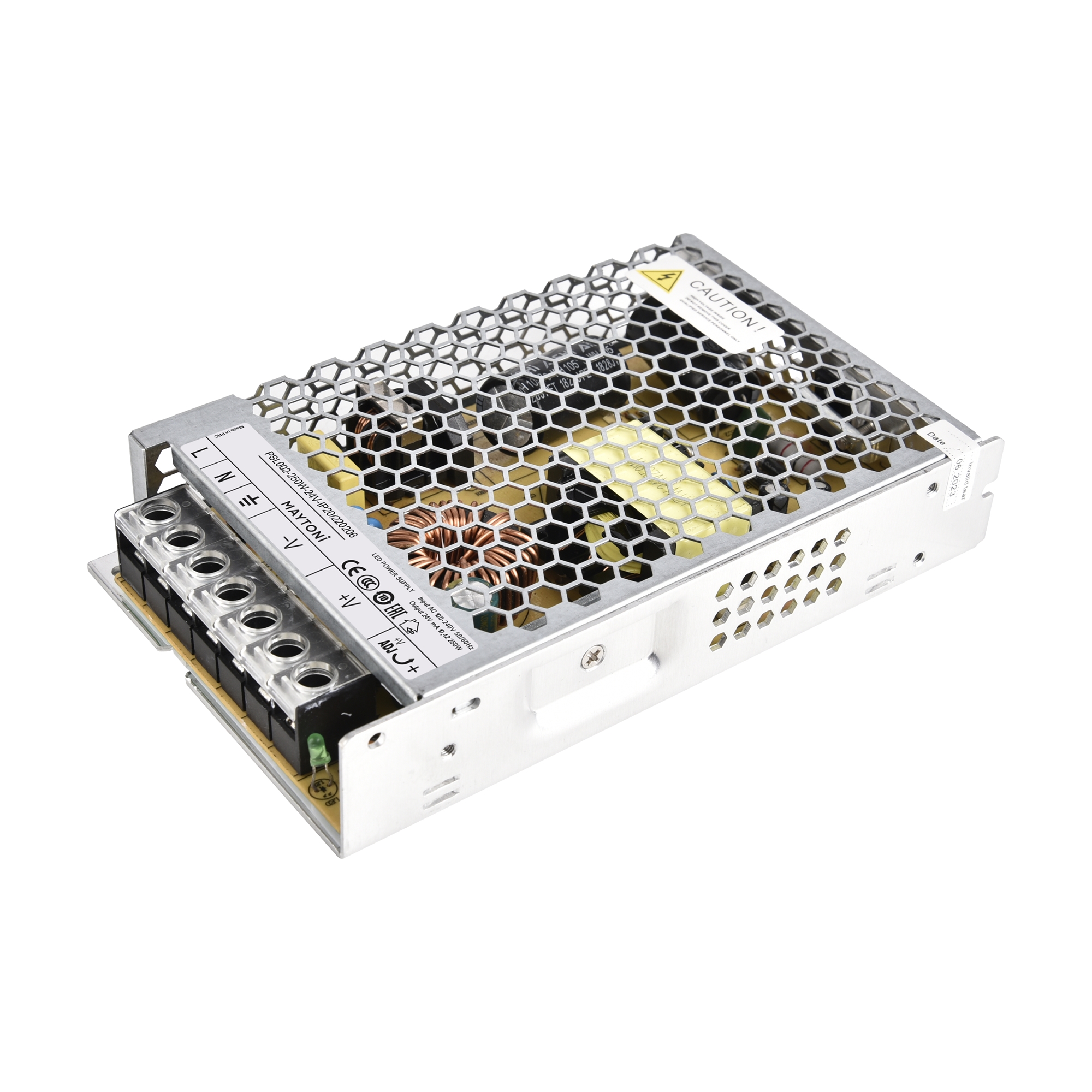 Источник напряжения PSL002 24В 250Вт IP 20 220206   Источник напряжения Led Strip 220206