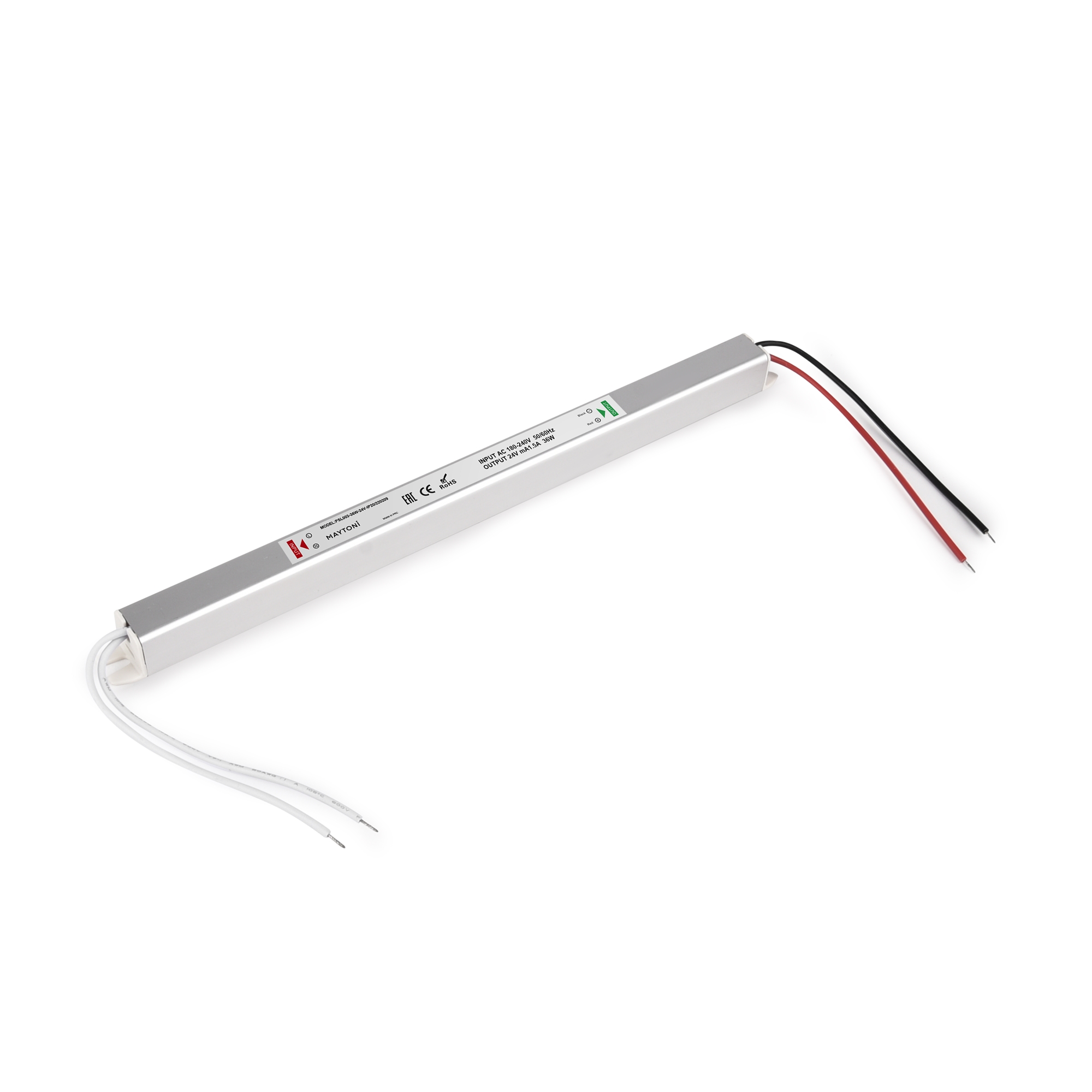 Источник напряжения PSL003 24В 36Вт IP 20 220209   Источник напряжения Led Strip 220209