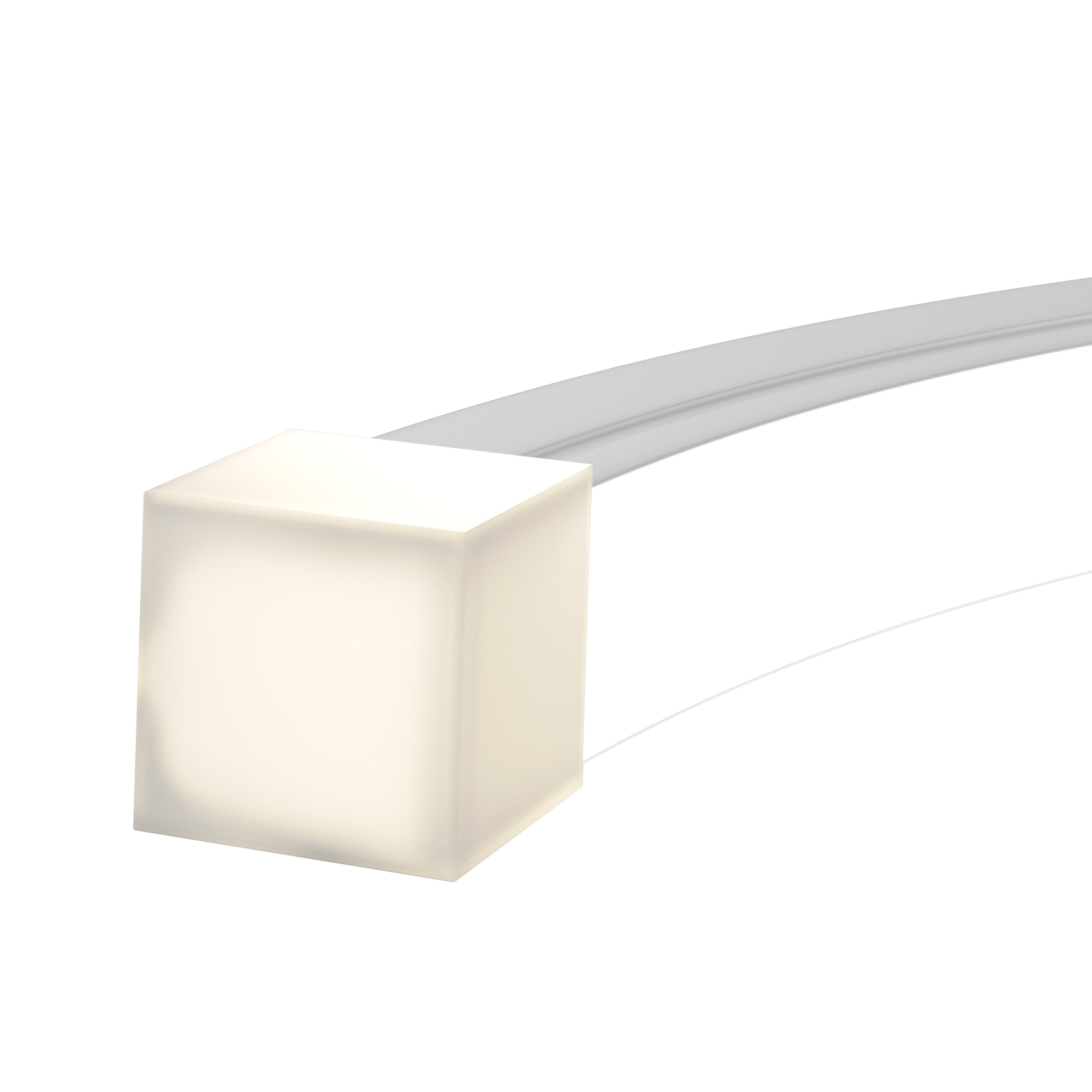 Гибкий неон 16x16 24В 10Вт/м 4000K IP67 10м (вертикальный изгиб)   Гибкий неон Led Strip 432017