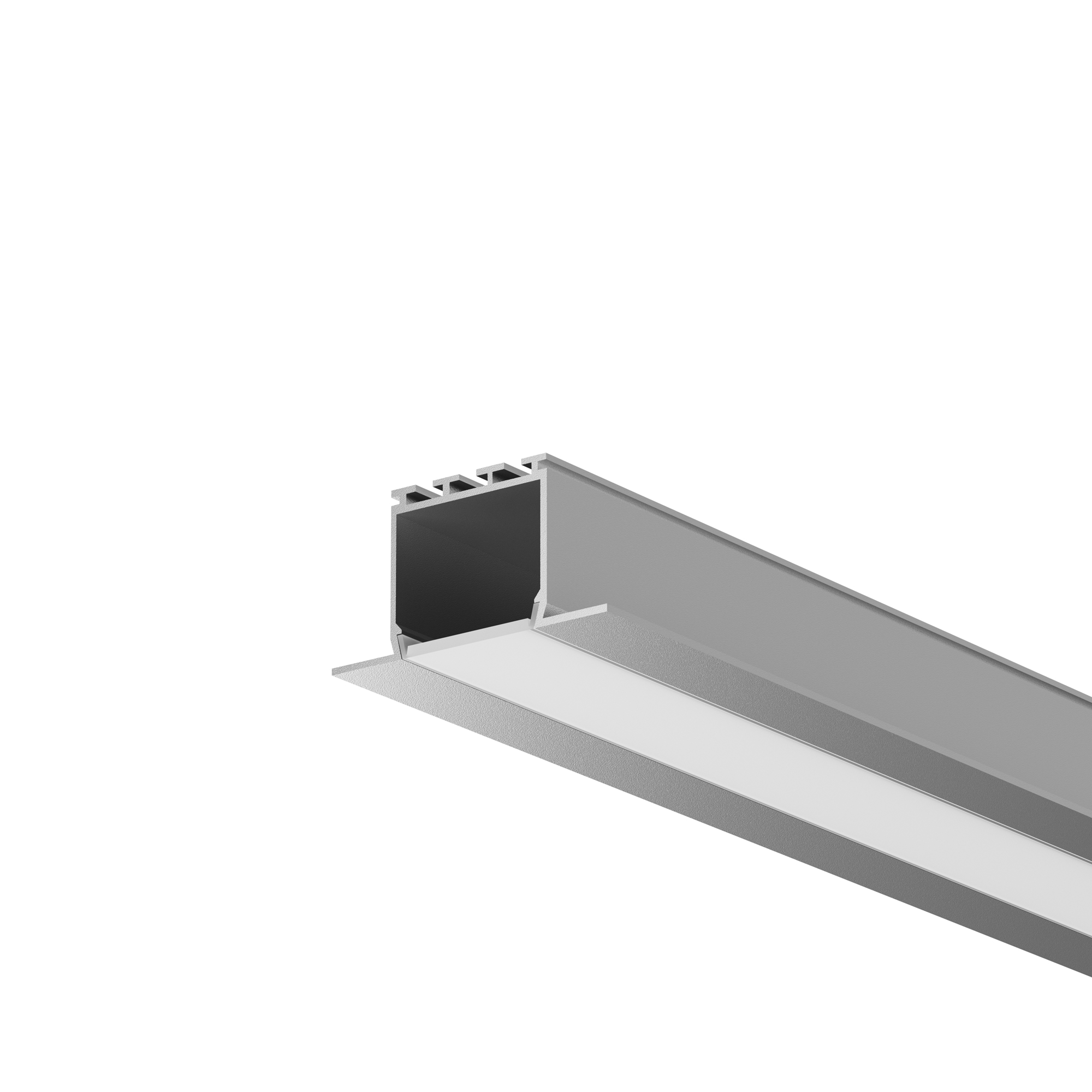 Алюминиевый профиль встраиваемый ALM-4625-S-2M   Профиль Led Strip 632001