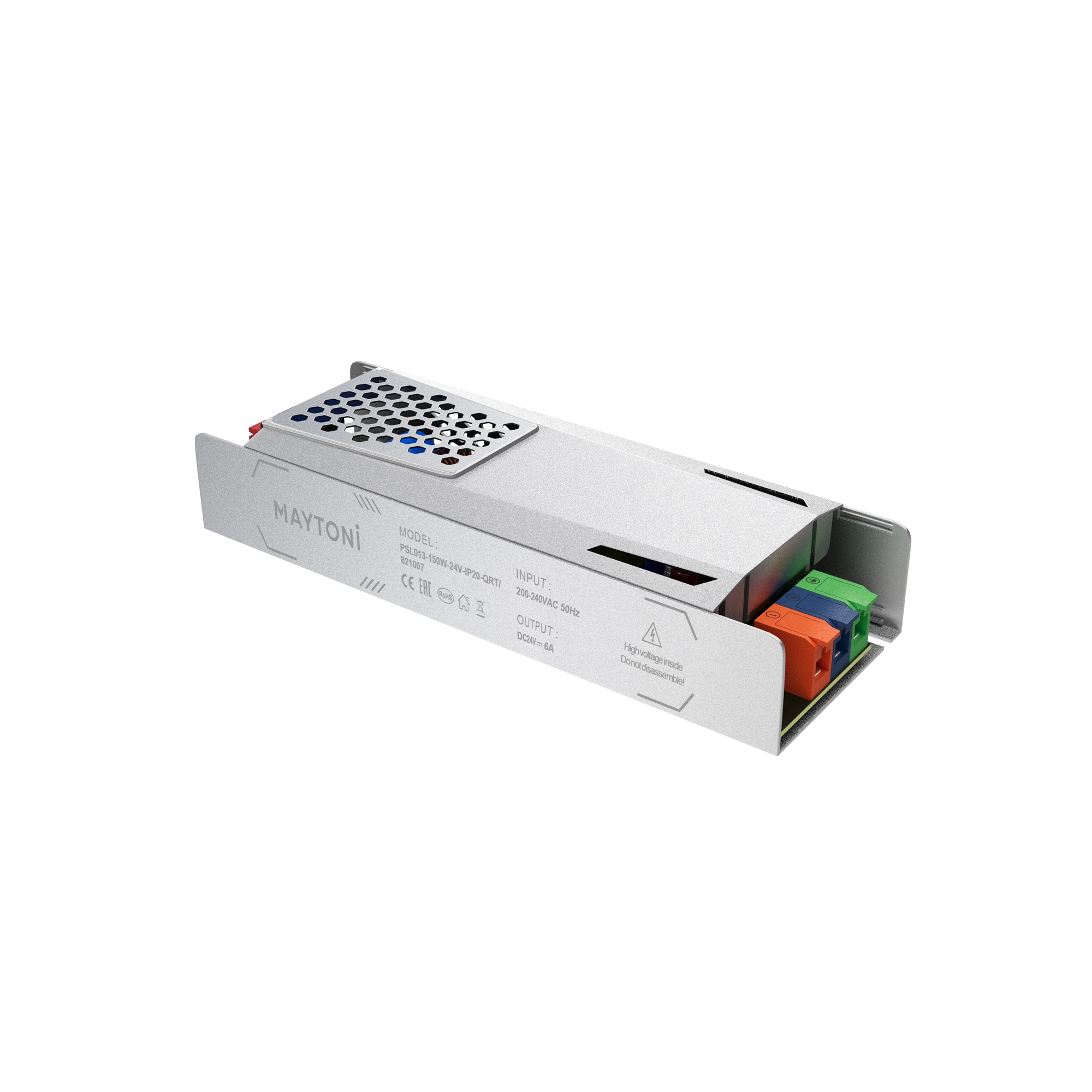 Источник напряжения PSL013 24В 150Вт IP 20 821007   Источник напряжения Led Strip 821007
