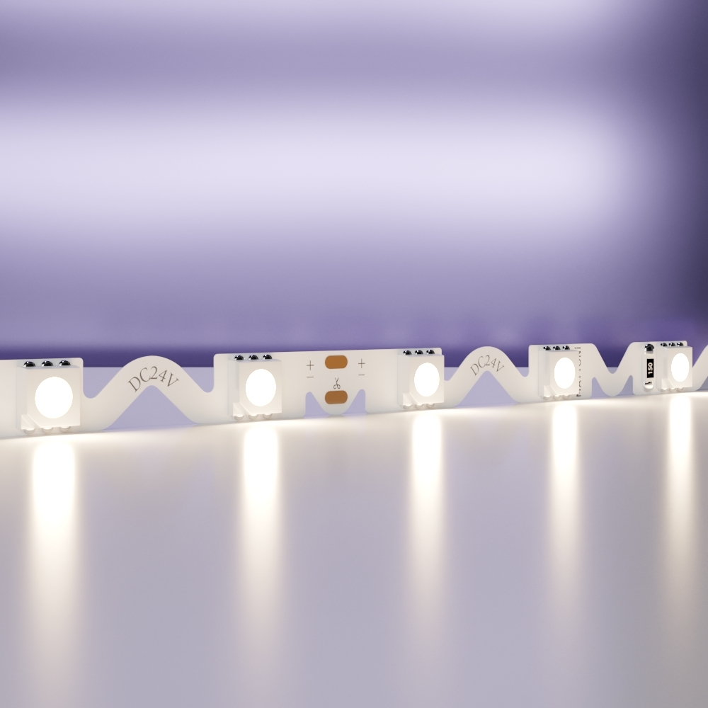 Светодиодная лента 24В 5050 12Вт/м 4000K 5м IP20   Светодиодная лента Led Strip 20045