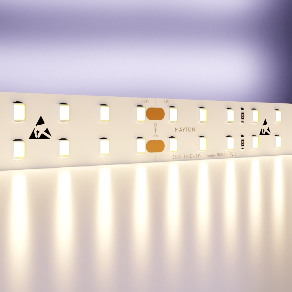 Светодиодная лента 24В 2835 20Вт/м 3000K 5м IP20 15мм   Светодиодная лента Led Strip 20028