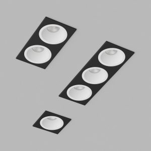 LH07H-R SQ3 Black-White 30W 4000K DIM TRIAC