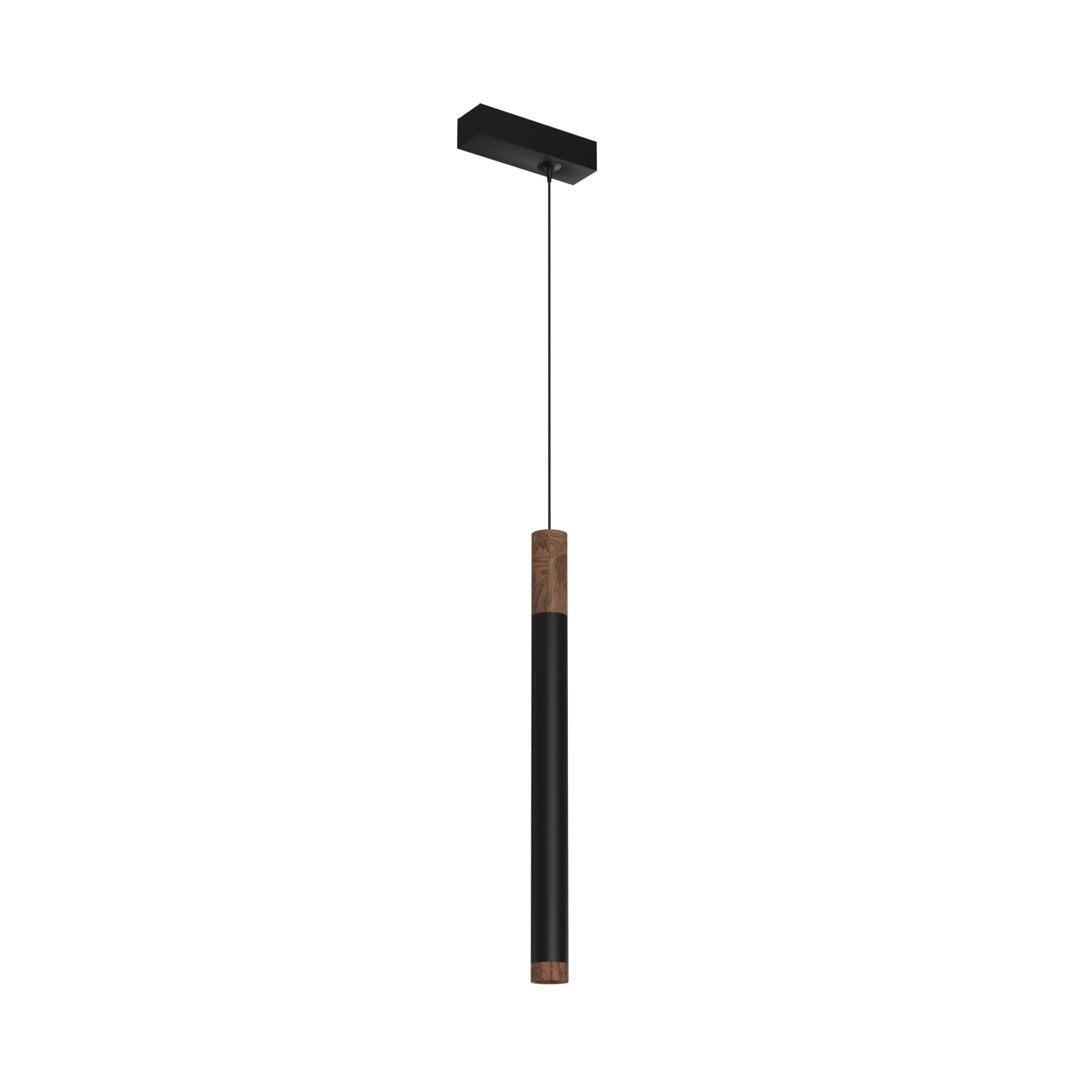 Подвесной (накладной) светодиодный светильник Ledron SAGITONY E T40 Wooden 100 Black — изображение 2