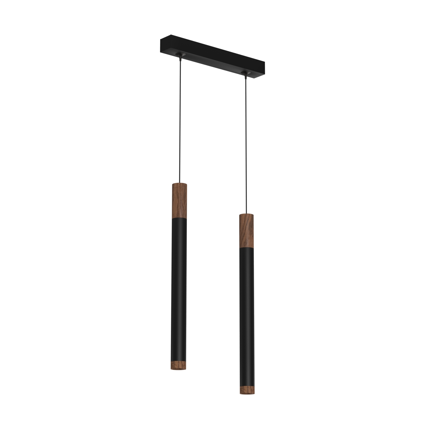 Подвесной (накладной) светодиодный светильник Ledron SAGITONY E2 T40 Wooden 100 Black — изображение 2