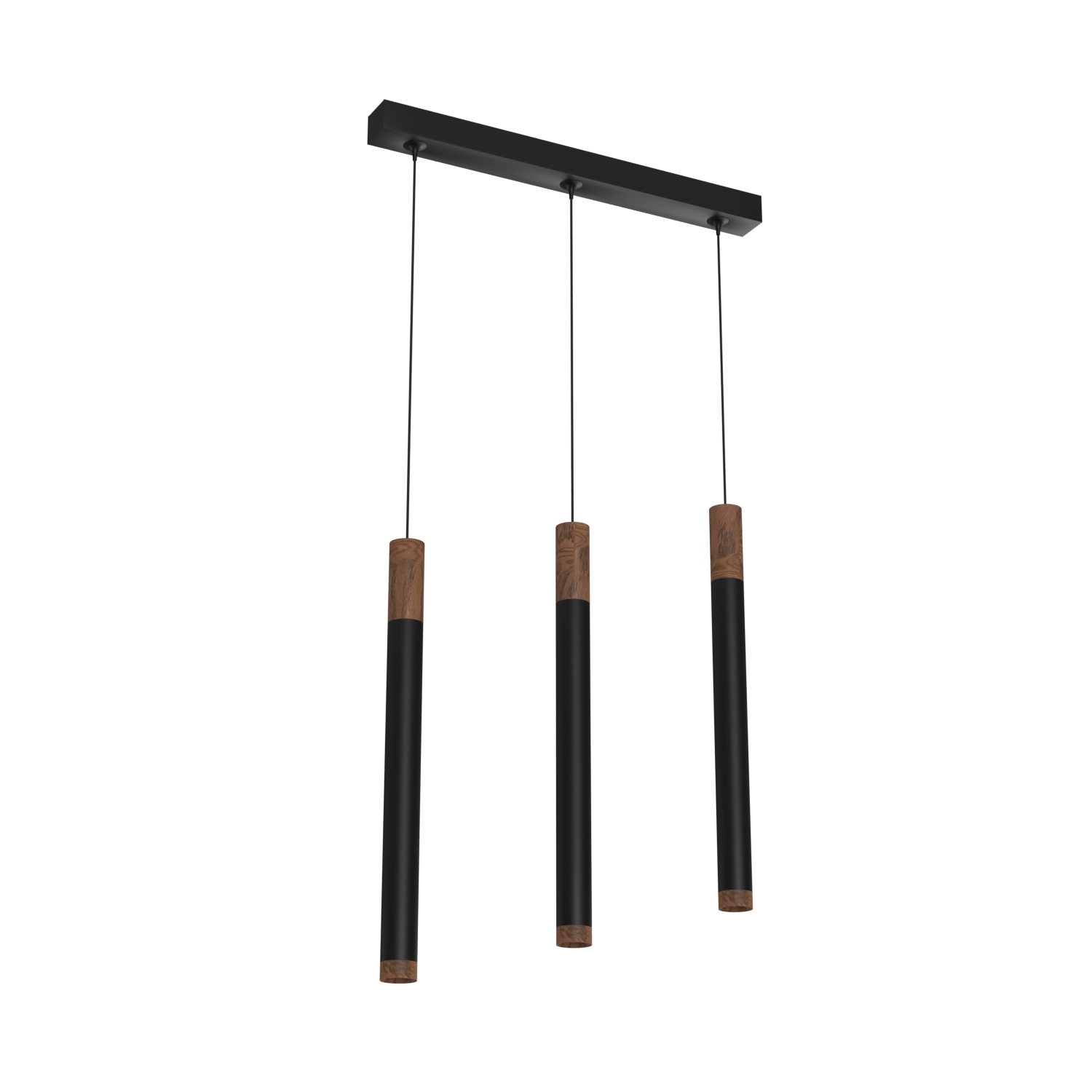 Подвесной (накладной) светодиодный светильник Ledron SAGITONY E3 T40 Wooden 100 Dim Black — изображение 2