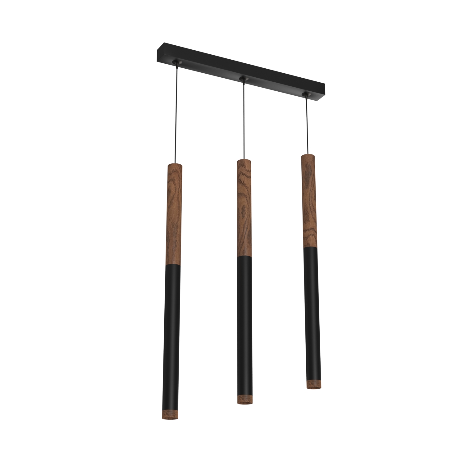 Подвесной (накладной) светодиодный светильник Ledron SAGITONY E3 T40 Wooden 300 Dim Black — изображение 2