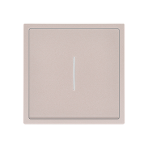 1 Gang 2 Way LED Cashmere