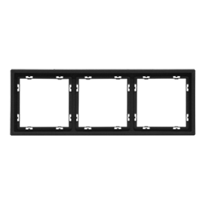 3 Frame PC Black