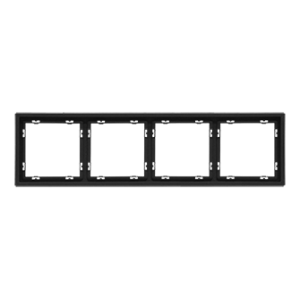 4 Frame PC Black
