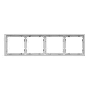 4 Frame PC White