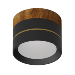 BARREL Wooden Black