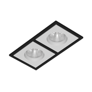 BRUTAL SQ2 Black-White TRIAC 4000K