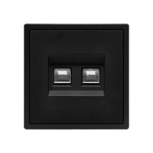 Dual CAT 6 (DATA) Black
