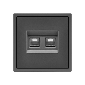 Dual CAT 6 (DATA) Grey
