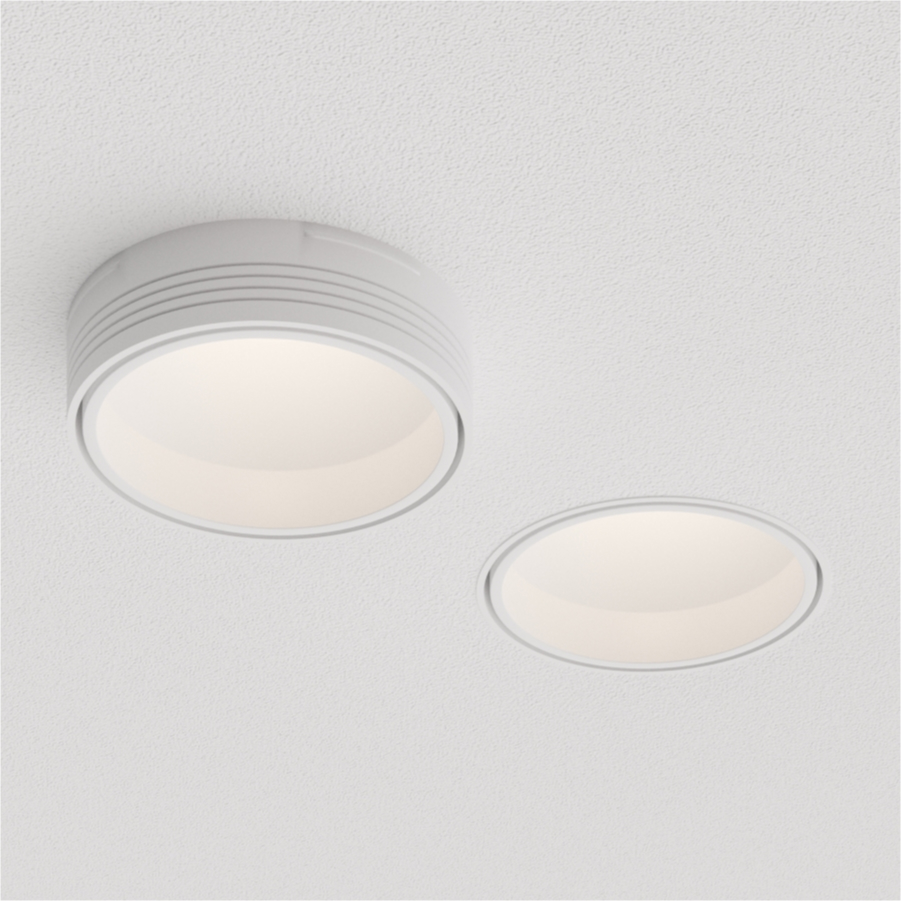 Встраиваемый светильник под сменную лампу Ledron KEA R H KIT1 White — изображение 2