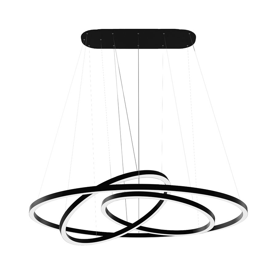 Подвесной светильник RING ORBITOS Black 3000K — изображение 2