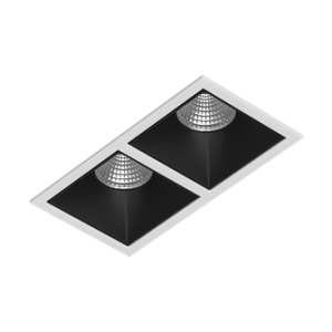 RISE KIT 2 LED 4000K White-Black