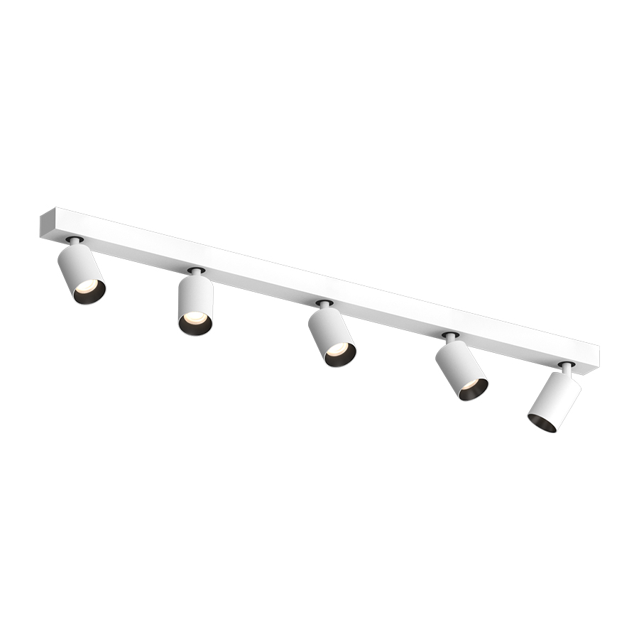 Накладной поворотный светодиодный светильник Ledron SAGITONY E5 S60 Dim White-Black — изображение 2