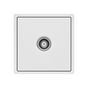 Satellite Socket White