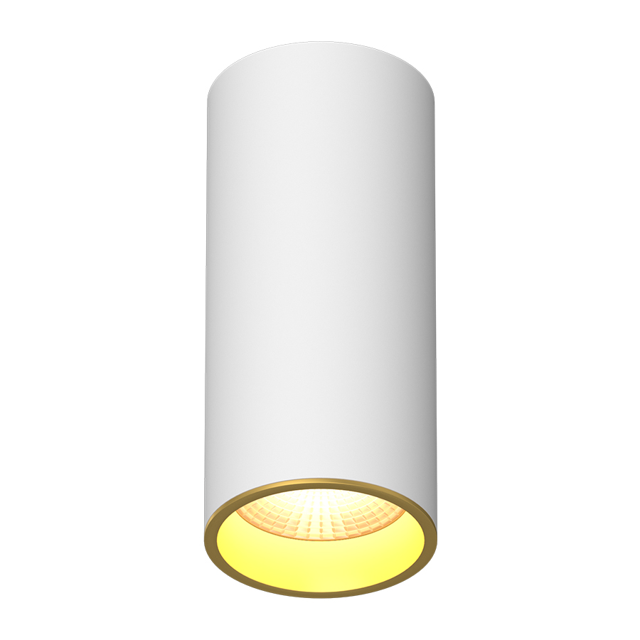 Накладной светодиодный светильник Ledron SLC7392/12W White-Gold — изображение 2