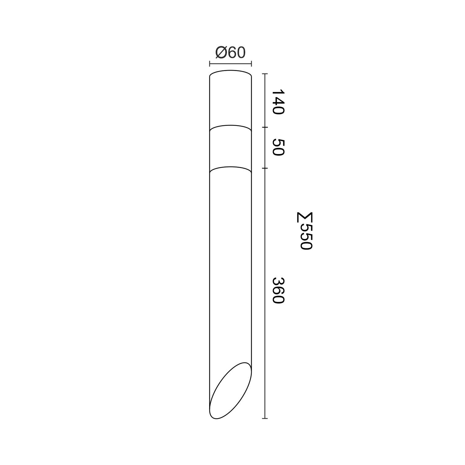 Накладной светодиодный светильник Ledron SLC78008-7W-55 Wooden Black — изображение 3