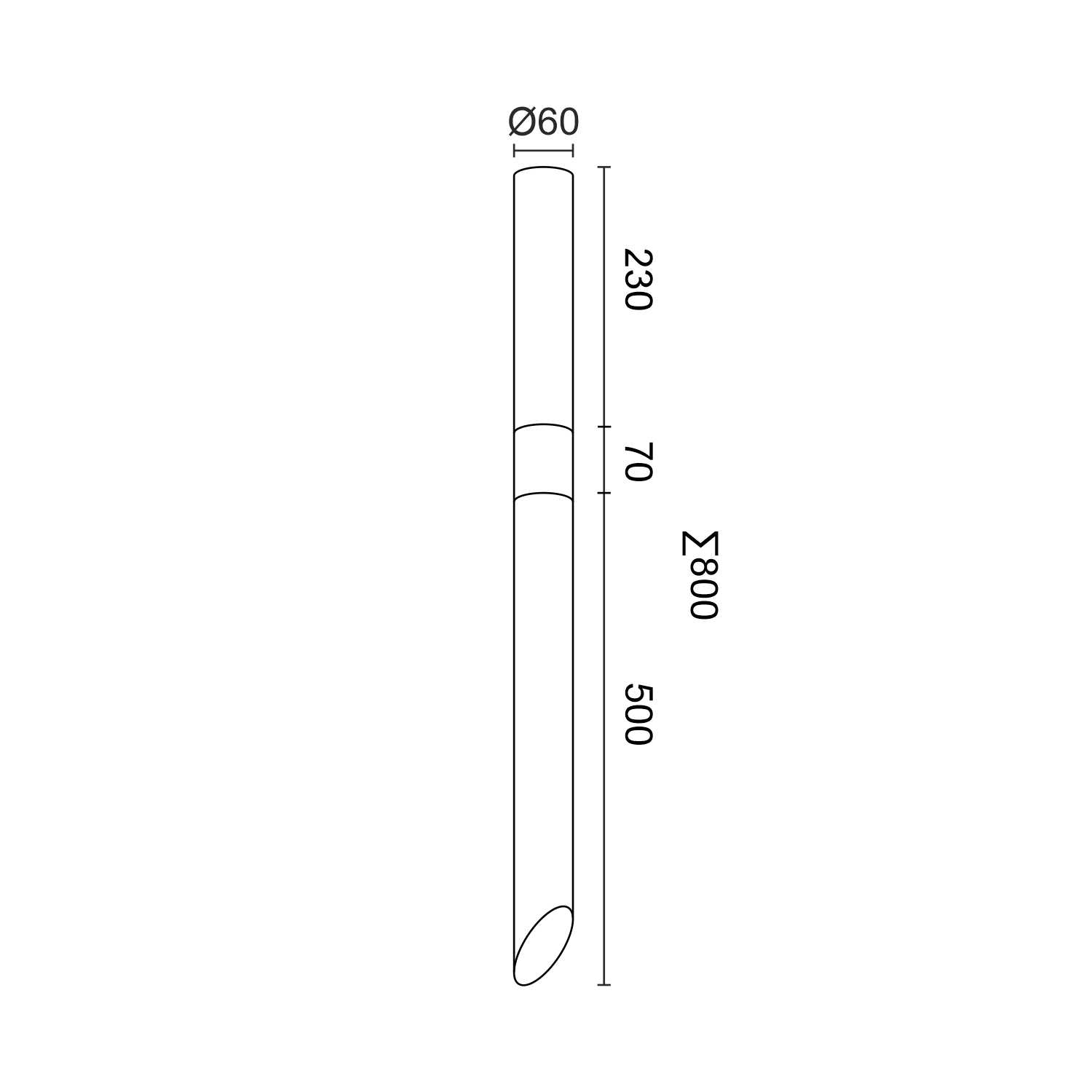 Накладной светодиодный светильник Ledron SLC78008-7W-80 Wooden Black — изображение 3