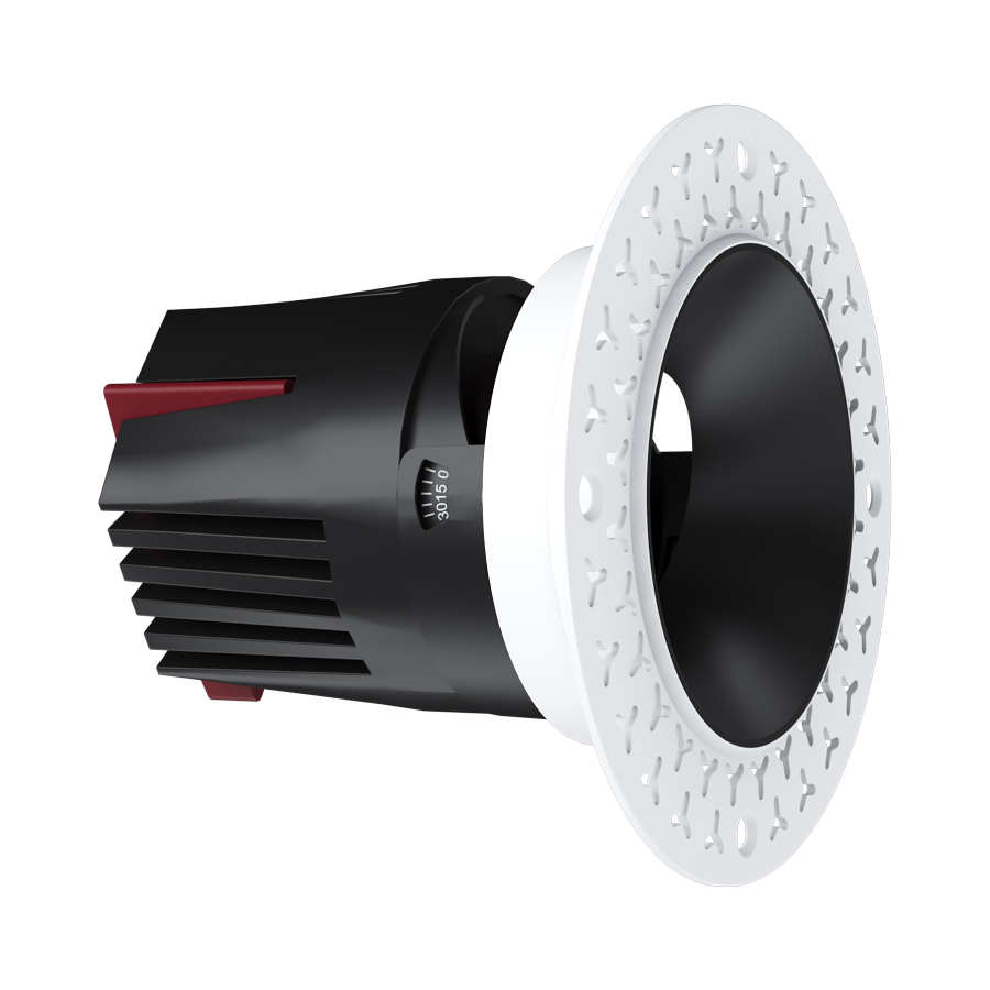 Встраиваемый светодиодный светильник под шпаклевку Starship Black 12W Zigbee — изображение 2