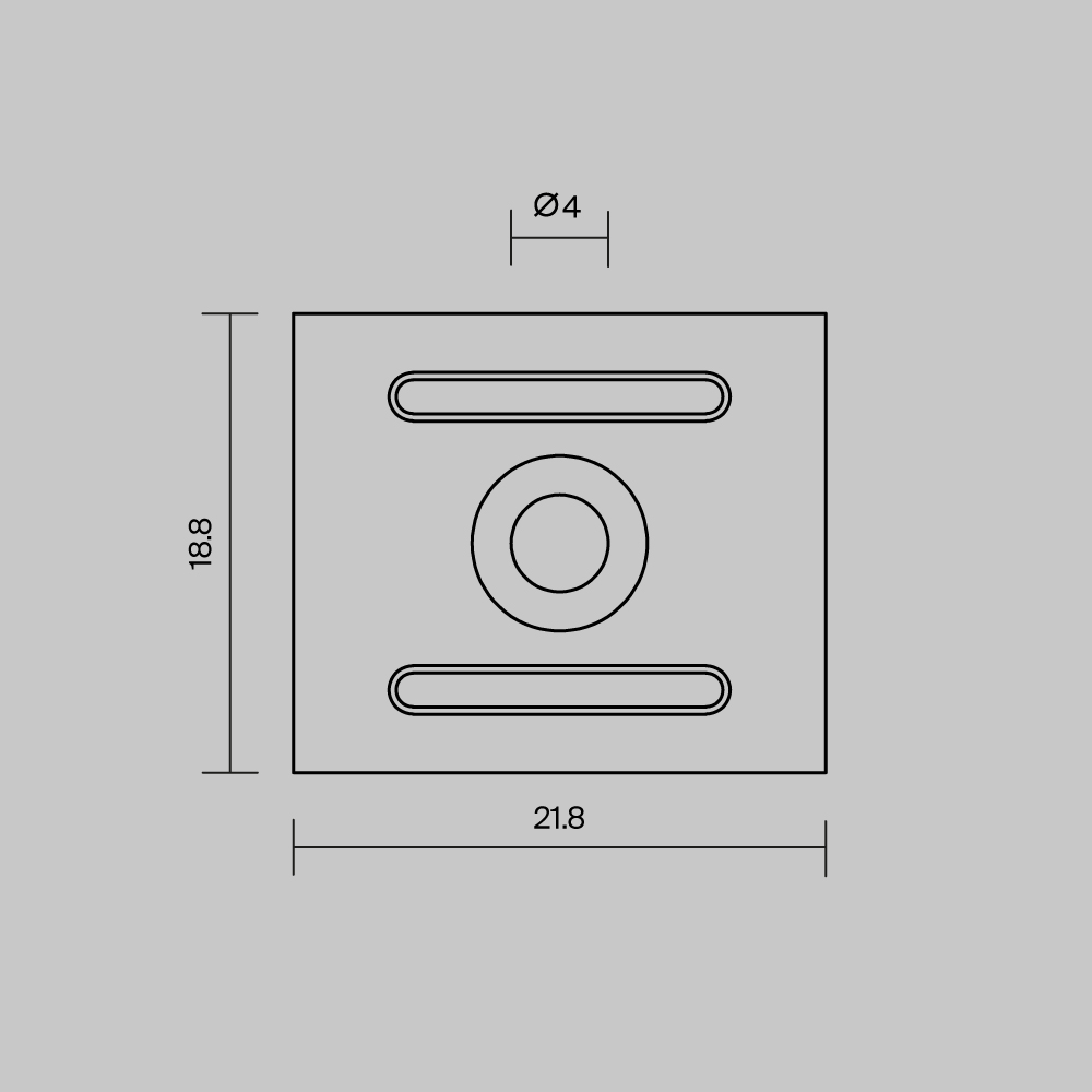 ALM-2720-MT 642071 Комплектующие для профиля Led Strip 642071