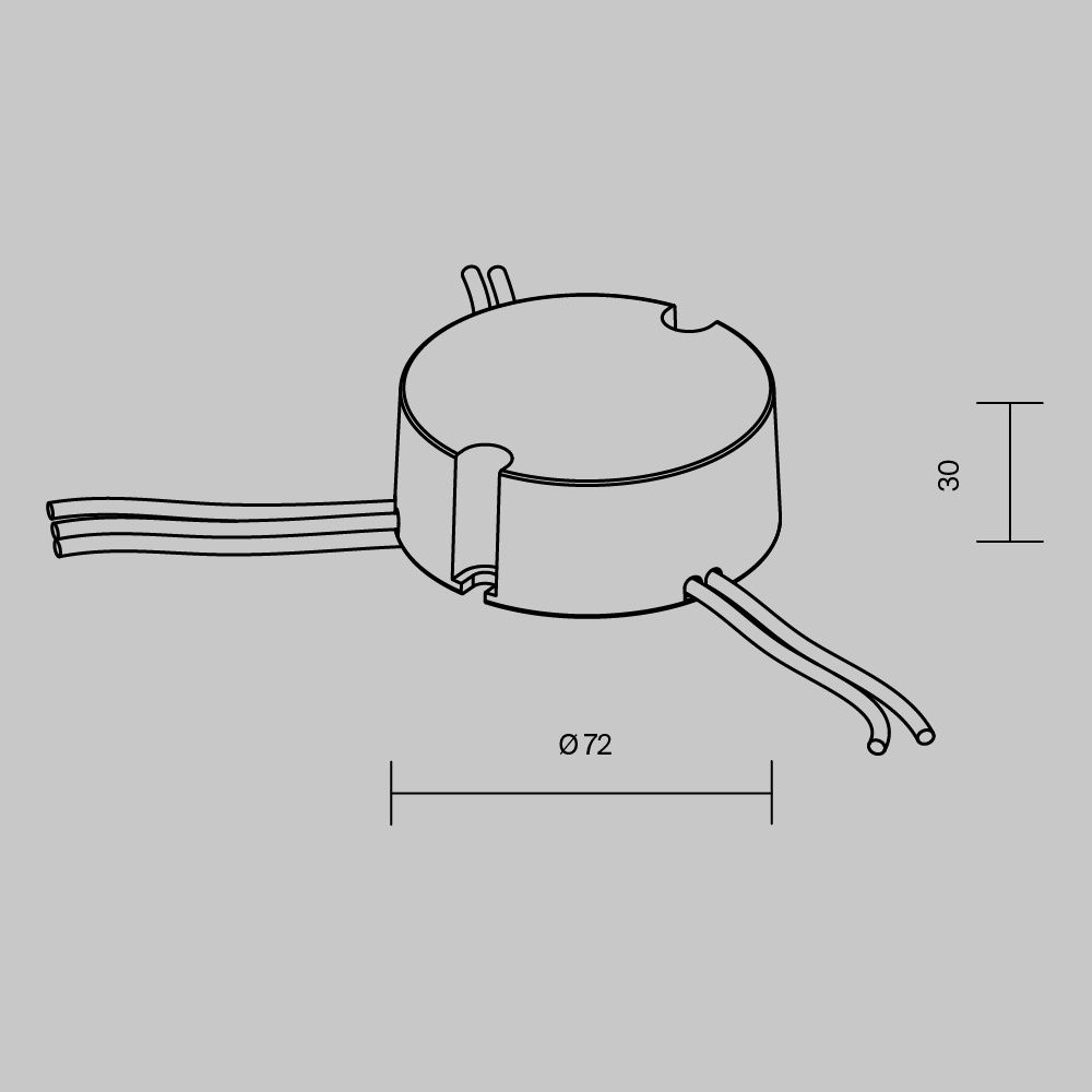Источник тока DALI NFC DT8 36W 600-1200mA +PUSH DIM Источник тока Lighting control 721028 — изображение 2