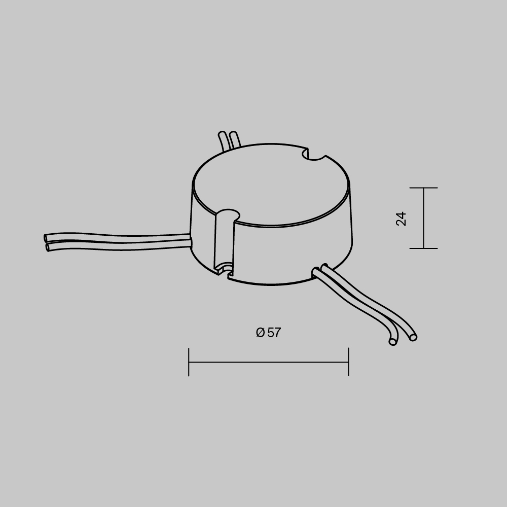 Источник тока DALI NFC DT6 15W 200-700mA +PUSH DIM Источник тока Lighting control 721030 — изображение 2