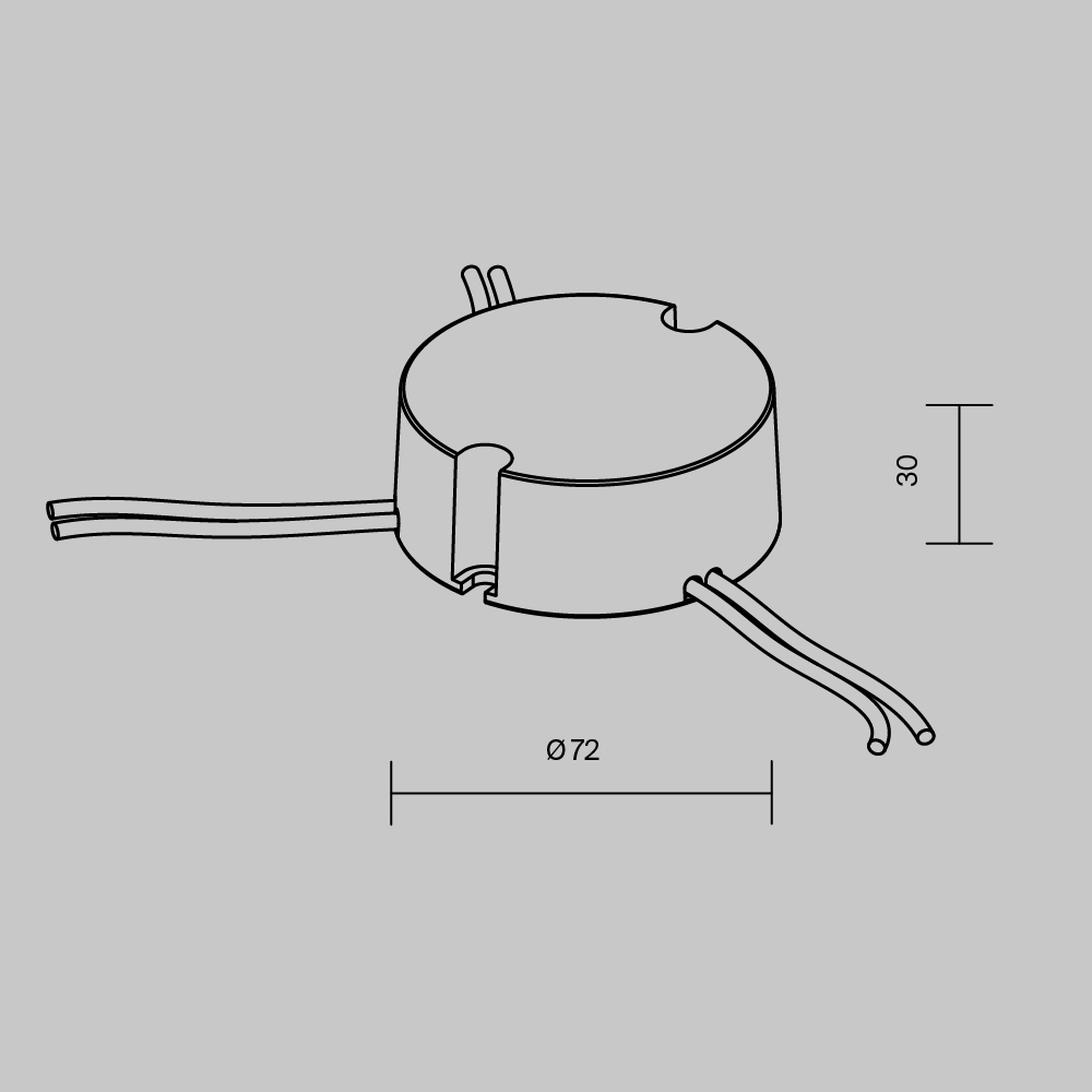 Источник тока DALI NFC DT6 36W 600-1200mA +PUSH DIM Источник тока Lighting control 721032 — изображение 2