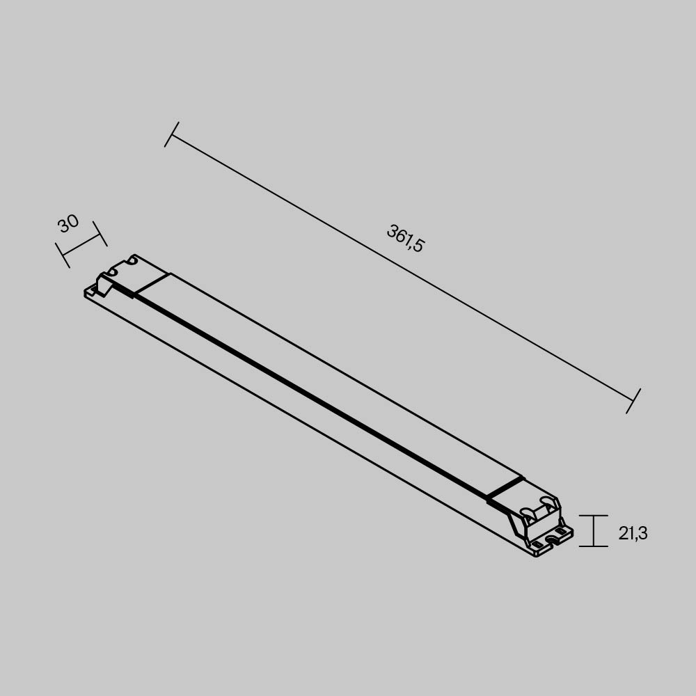 Источник напряжения 24В DALI DT8 60Вт IP 20 Источник напряжения Lighting control 725011 — изображение 3