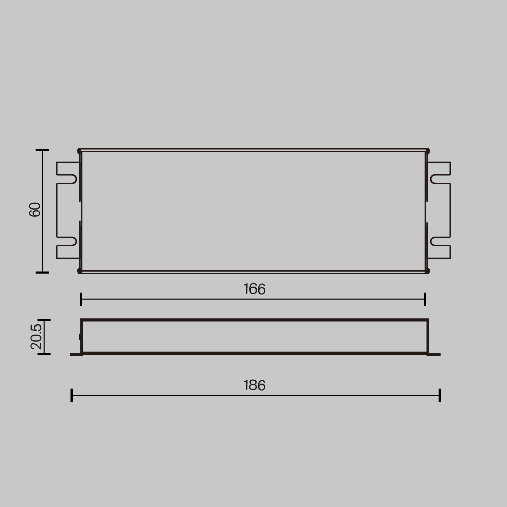 Источник напряжения Triac 24В 60Вт IP 67 Источник напряжения Lighting control 734001 — изображение 2