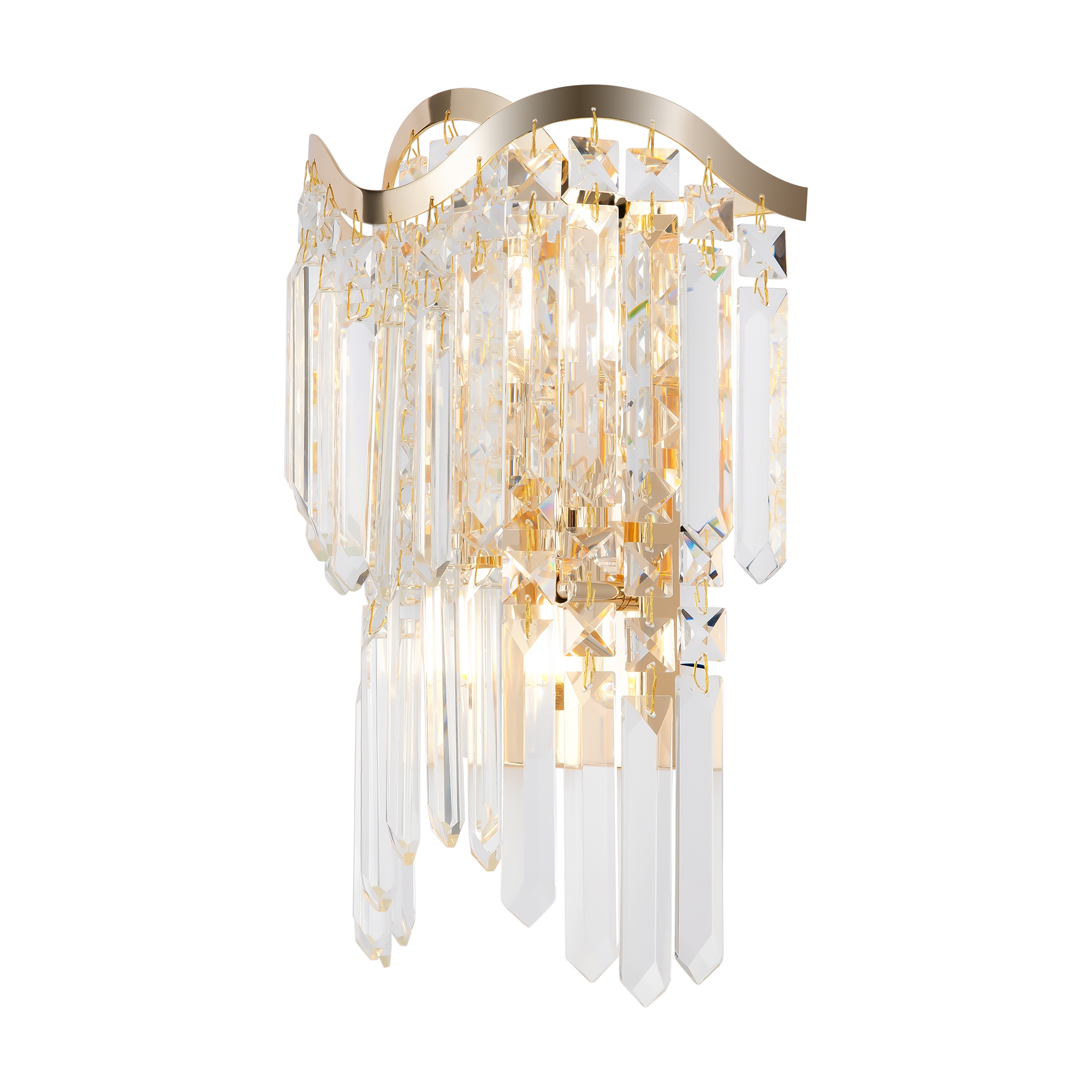 Настенный светильник (бра) Gracia E14х2 40Вт Настенный светильник (бра) Maytoni DIA201WL-02G — изображение 2