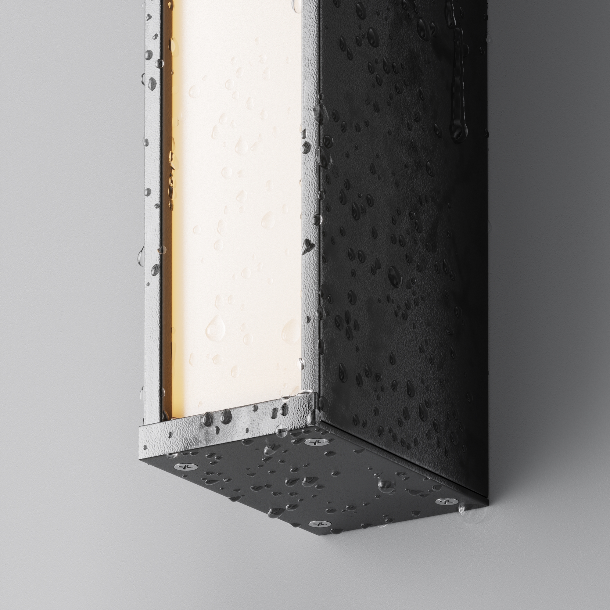 Настенный светильник (бра) Corte 3000K 20Вт IP 65 Уличный настенный светильник Outdoor O571WL-L20B3K — изображение 3