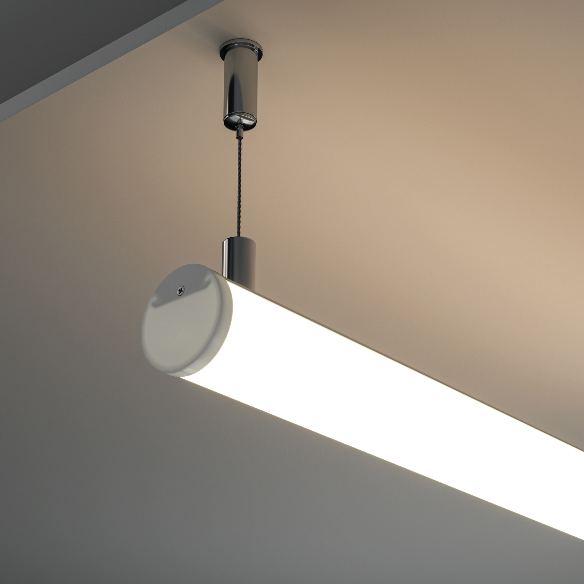 ALM-D30-S-2M Профиль Led Strip ALM-D30-S-2M