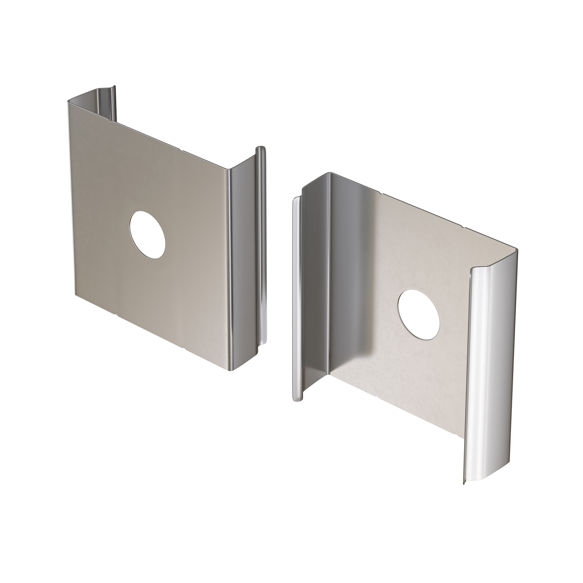 Комплект креплений (для профиля ALM010S) 10шт. Комплектующие для профиля Led Strip ALM010MT — изображение 2