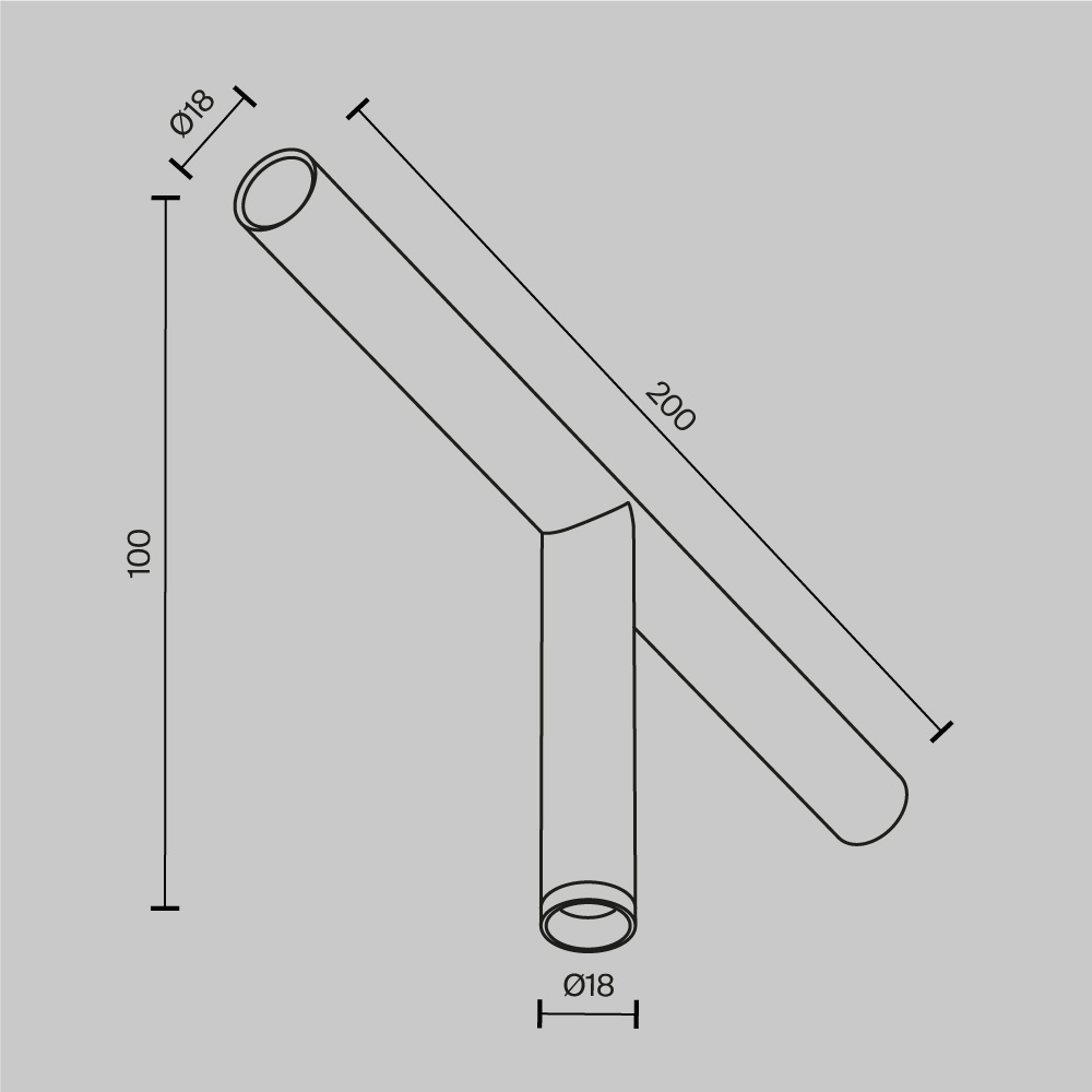 Светильник Focus Led для системы освещения Axity 3000/6000К 3Вт 45° Светильник Technical C102CL-3W3-6K-BS — изображение 3