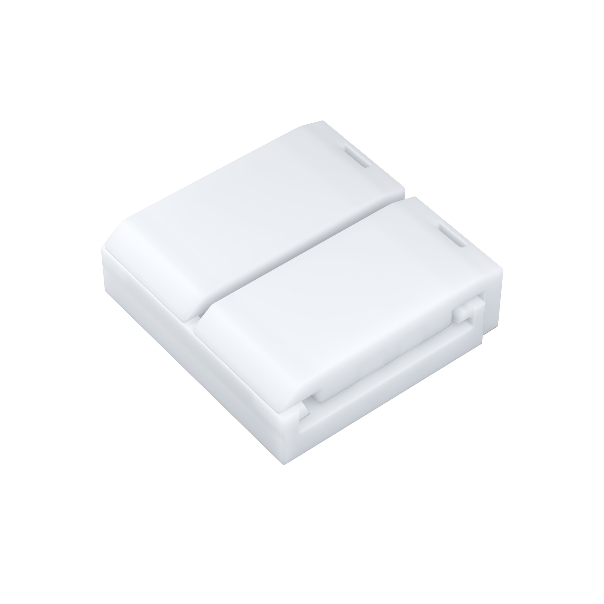 Коннектор прямой для 8мм монохромной светодиодной ленты 10шт. Комплектующие к светодиодной ленте с токоведущими элементами Led Strip CN001