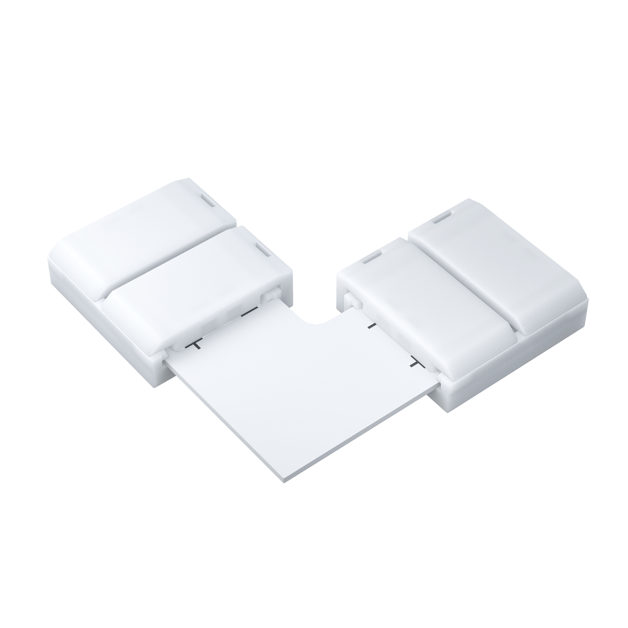 Коннектор угловой для 10мм монохромной светодиодной ленты 10 шт. Комплектующие к светодиодной ленте с токоведущими элементами Led Strip CN006