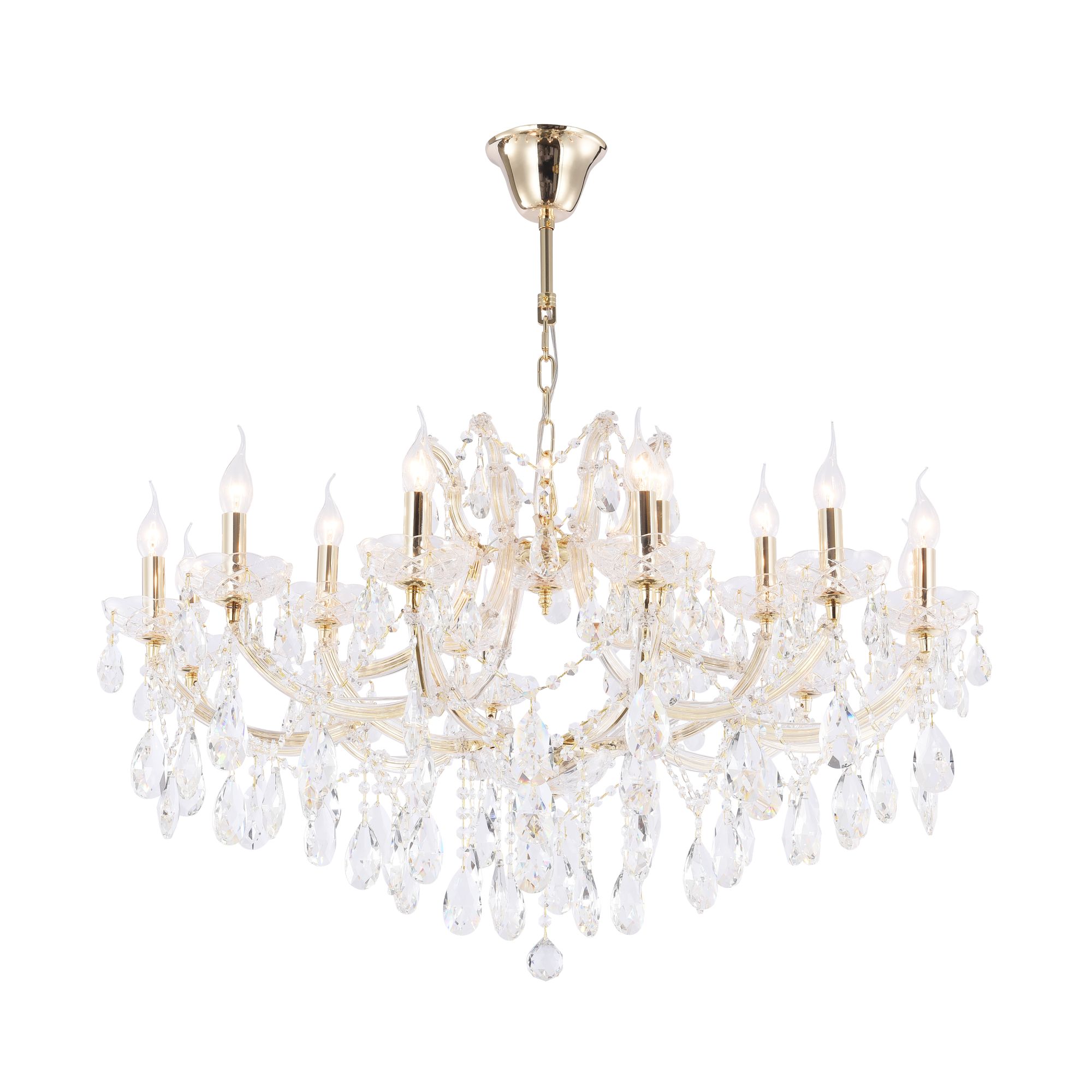 Подвесной светильник Erna E14х18 Подвесной светильник Maytoni DIA880-PL-18-G