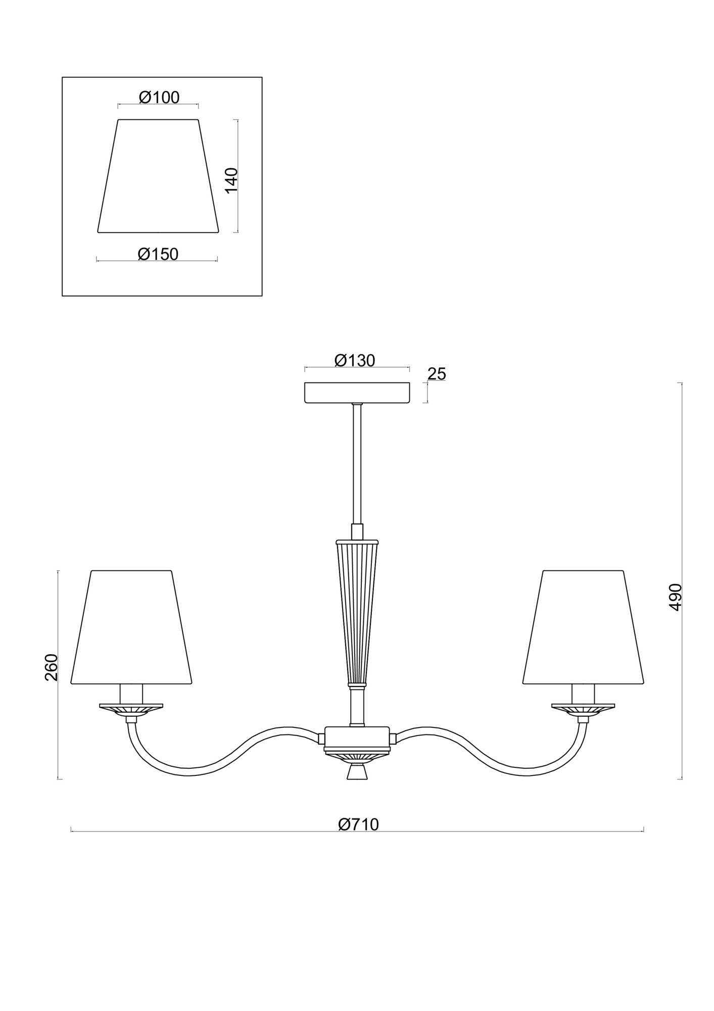 Люстра Freya FR2027PL-03N — изображение 3