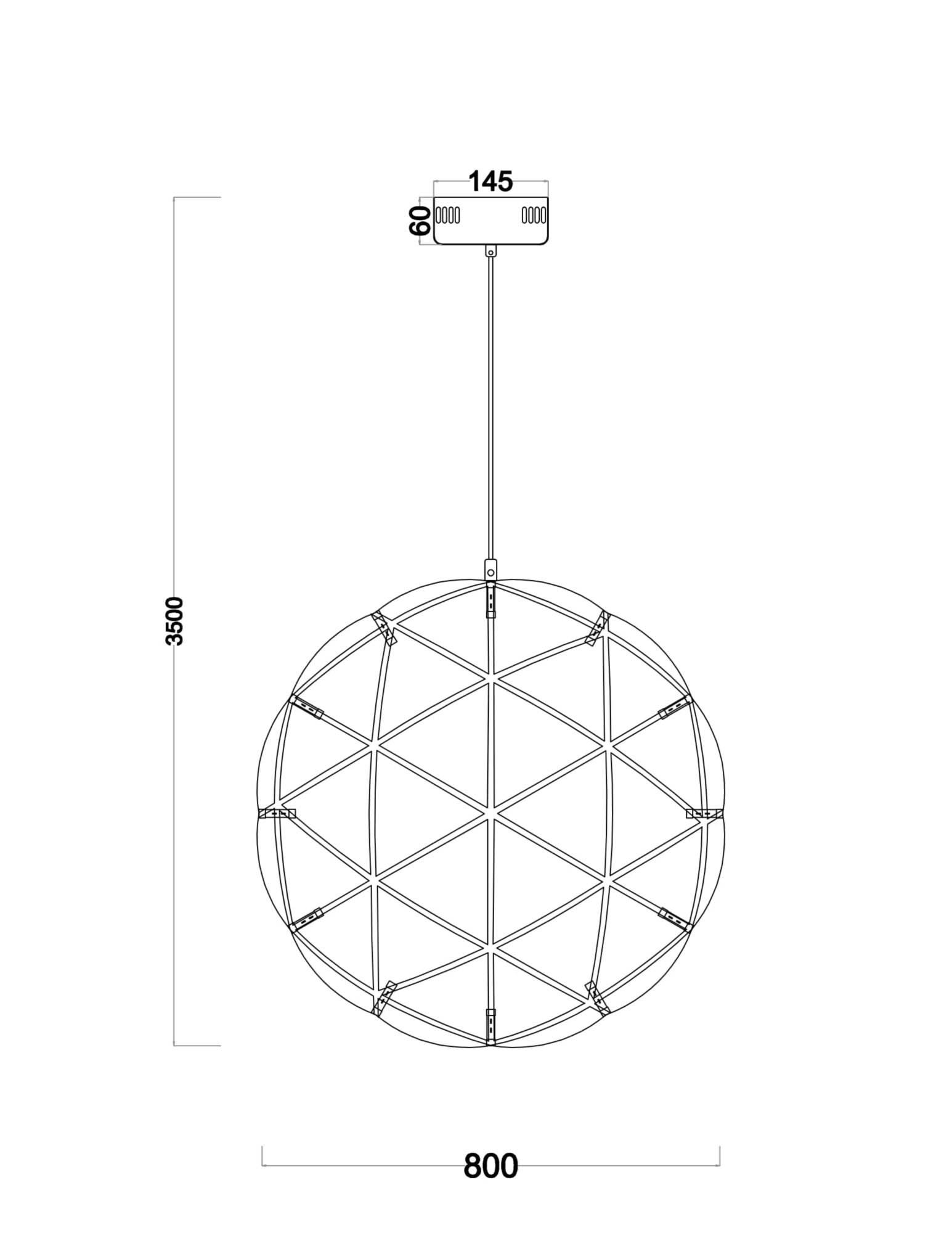 Подвесной светильник Freya FR5099PL-L52CH — изображение 3